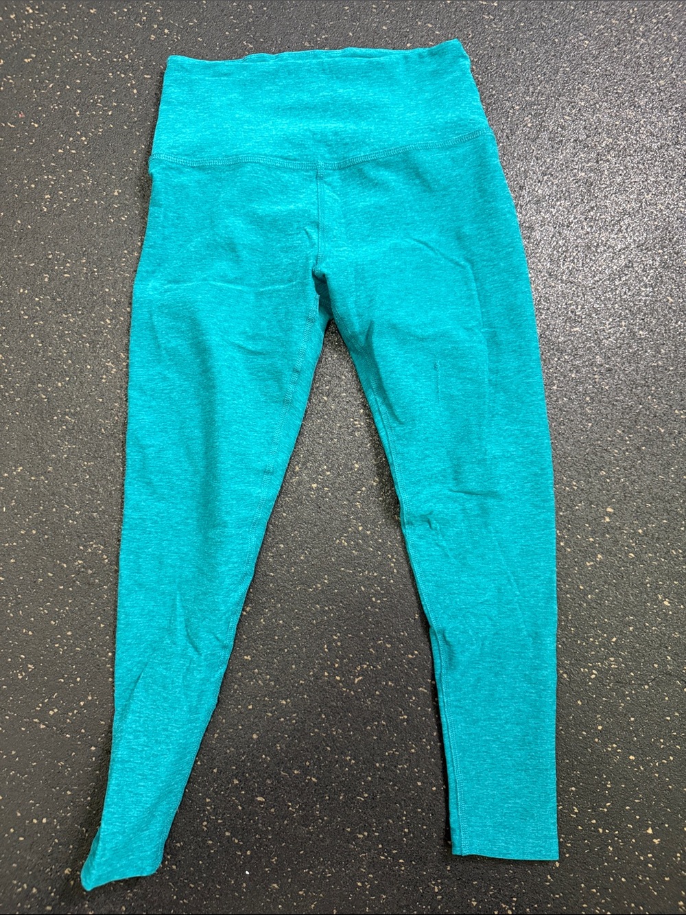 Beyond Yoga SPACEDYE Teal High-Rise Leggings
